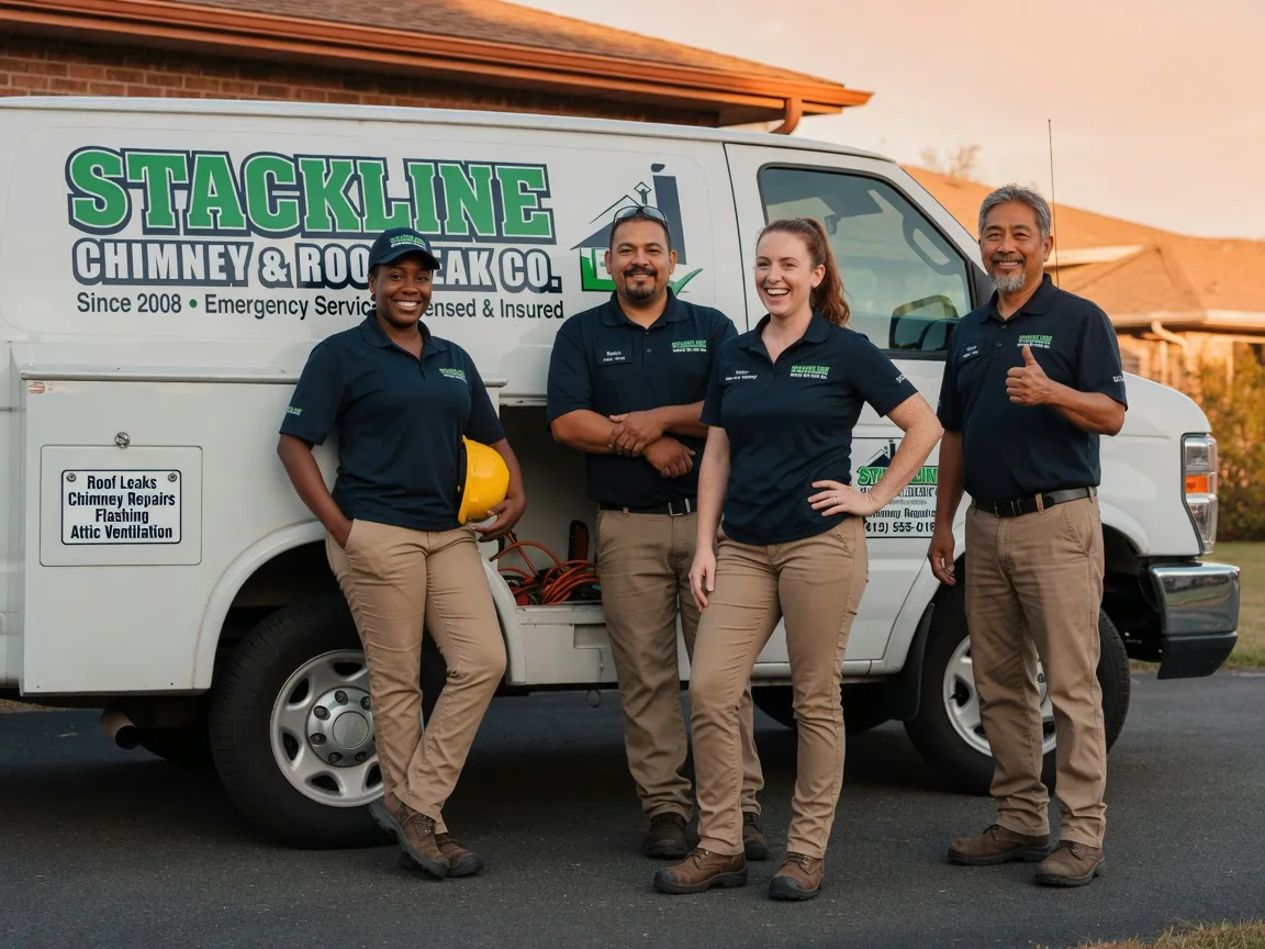 Chimney flashing repair company in Dahlonega, GA
